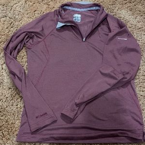 Women’s Columbia brand zippered Titanium shirt